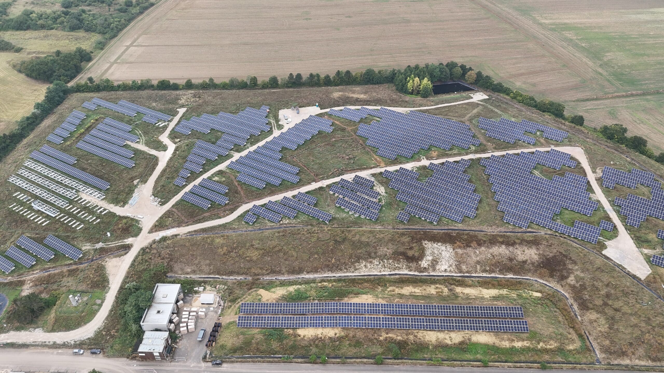 Chantier centrale au sol SFECO